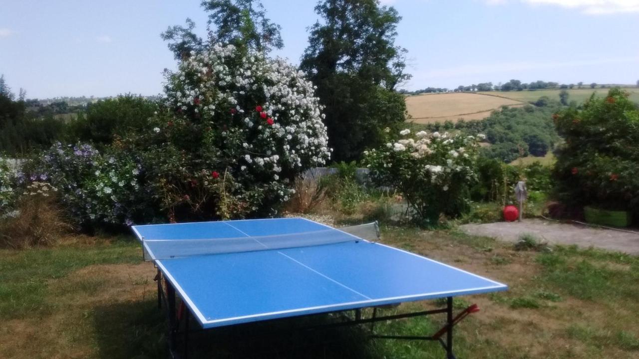 maison piscine privée proche de Rodez Cassagnes-Bégonhès Esterno foto