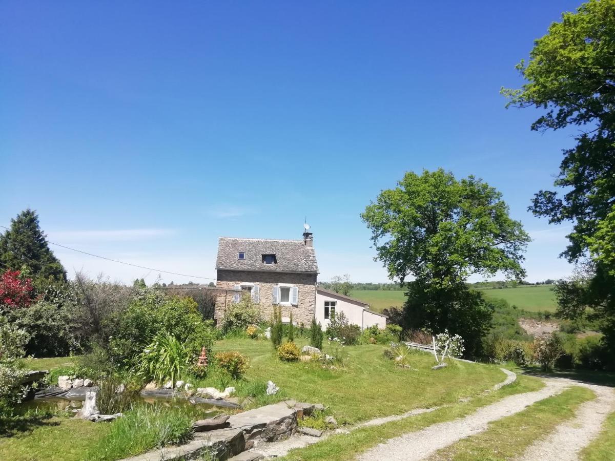 maison piscine privée proche de Rodez Cassagnes-Bégonhès Esterno foto