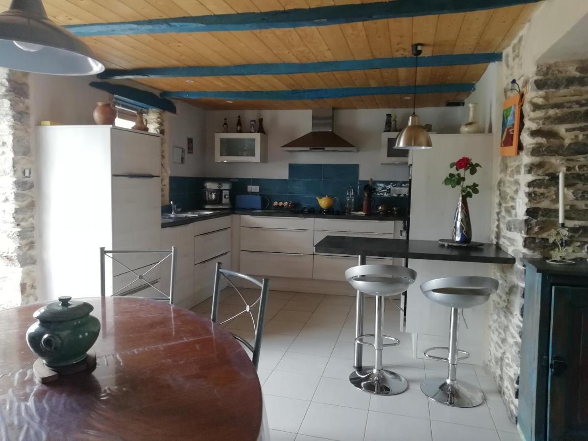maison piscine privée proche de Rodez Cassagnes-Bégonhès Esterno foto