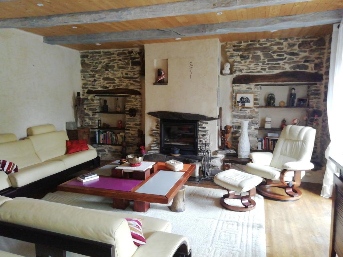 maison piscine privée proche de Rodez Cassagnes-Bégonhès Esterno foto
